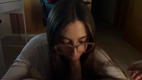 blowjob amateur eye contact pov blowjob
